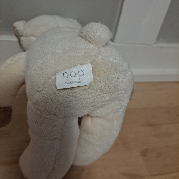 n·a·p Kids Preferred Plush Bear – 10” Cream & Brown Stuffed Animal - Picture 2 of 5